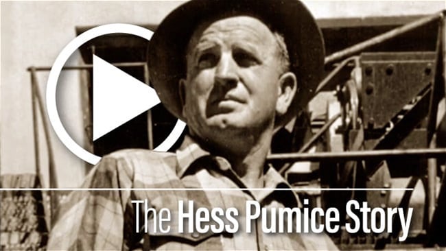 Video: The Hess Pumice Story