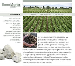 link to Hess Agrox website